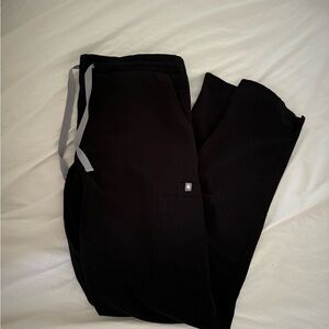Black figs scrub pants